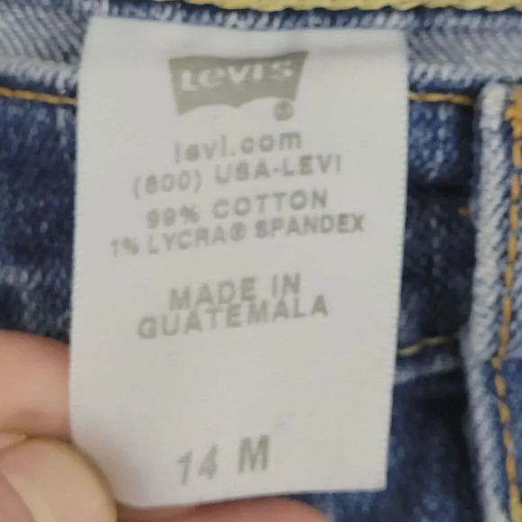 Levi's 515 Y2k Nouveau Bootcut Women's Jeans Size 14 25CT - Picture 5 of 7